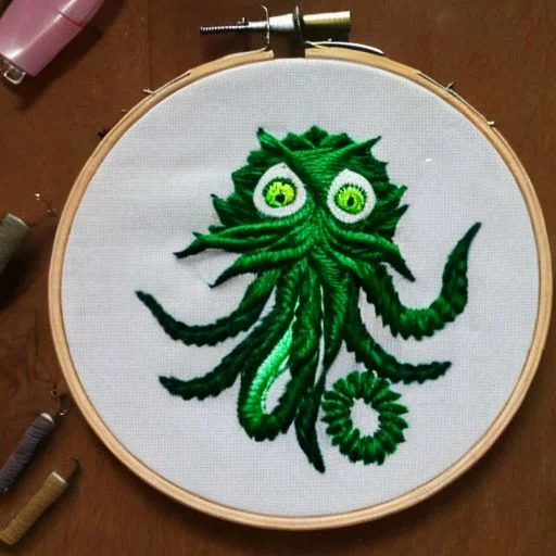 A Cthulu Embroidery15