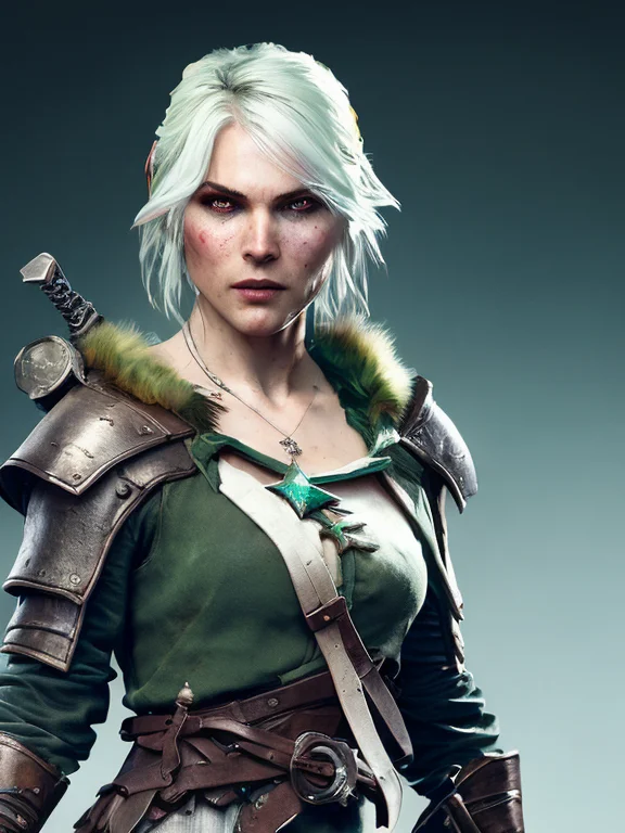 Fkingscifiv2, A Female Elf, Ciri From Witcher 3, Ciri, With...