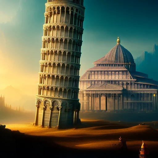 The Leaning Tower Of Pisa, By Stanleypesso15