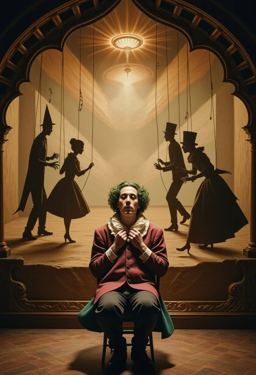 A Cinematic Spectacle Combining Shadow Puppetry, Clowning, A...