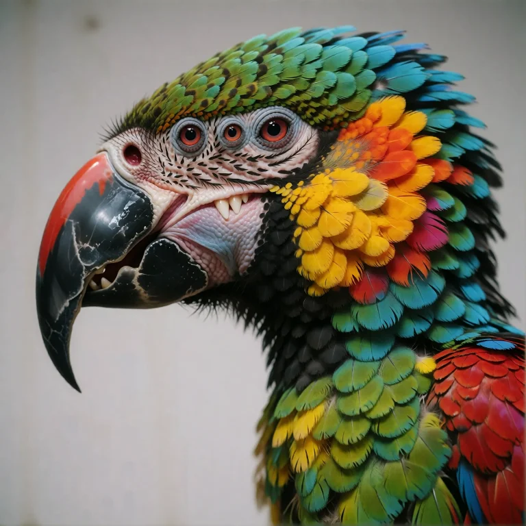 , Create A Photorealistic Wildlife Photograph Of An Entirely...