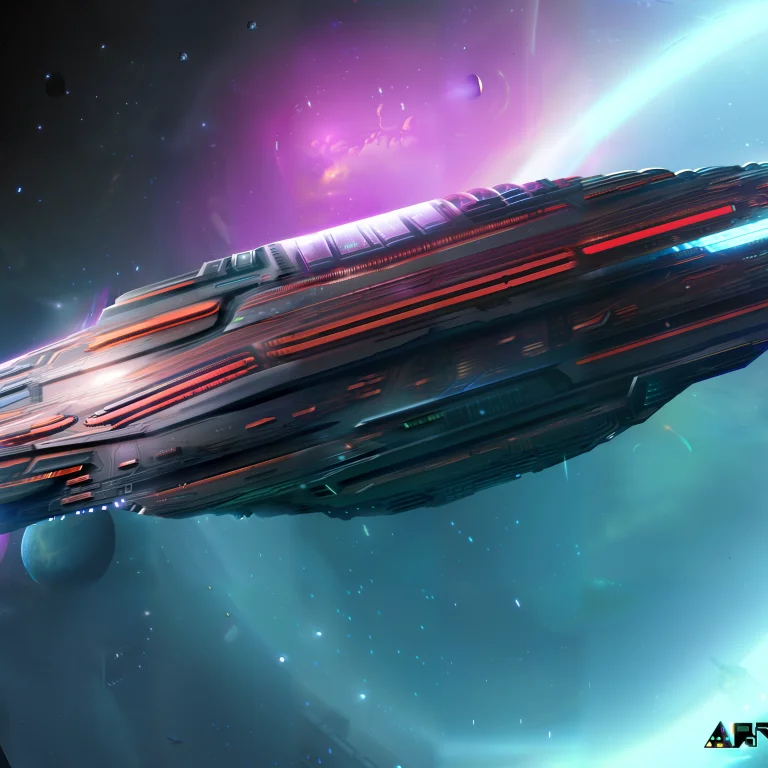 Cyberpunk Vision Of Space Davespaceone Steps 40, Sampler Eul...