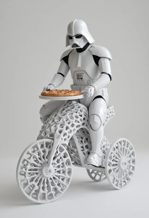 Gyroid, Gyroid Structure, Darth Vader Riding A Tiny Tricycle...