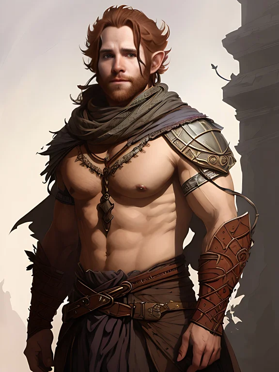 Horrifying Firbolg Cleric Man, Gorgeous Face1.2, Gorgeous Bo...