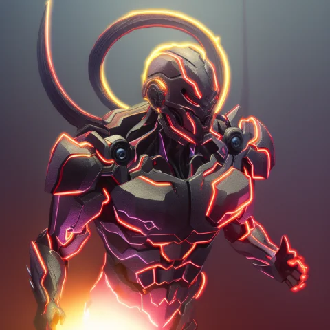 Chromav5 Pixiv, Gruesome, Sci - Fi, Polychaeta, Undead Cybor... — Stable Diffusion AI Prompt: ChromaV5 pixiv, gruesome, sci - fi, polychaeta, undead cyborg head, doom, newt,...