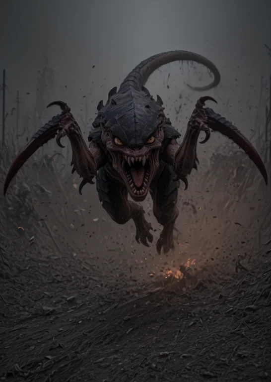 Hormagaunt, Tyranid, Scything-talons, Chitinous-carapace, Pu...