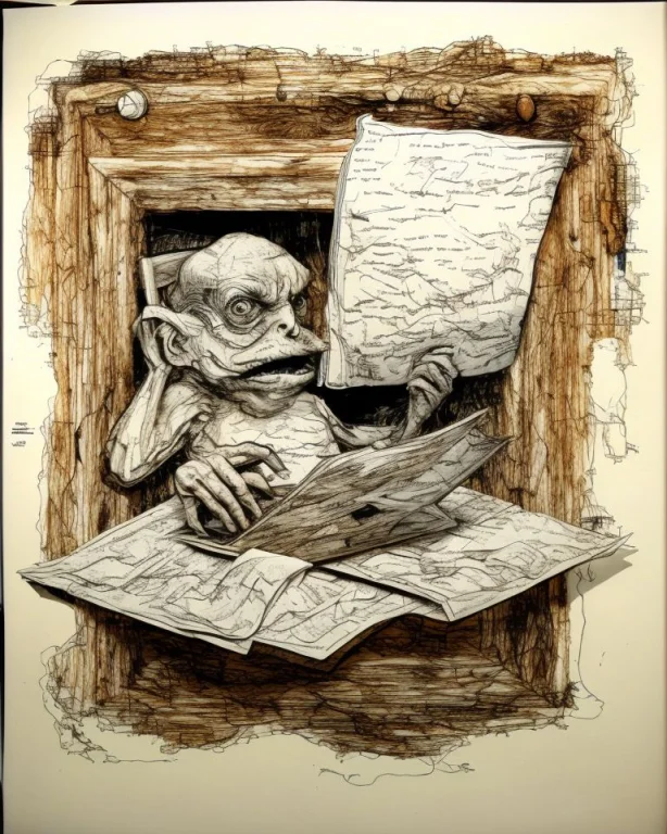 An Aliens Laptop Computer By Parchart, White Highlights