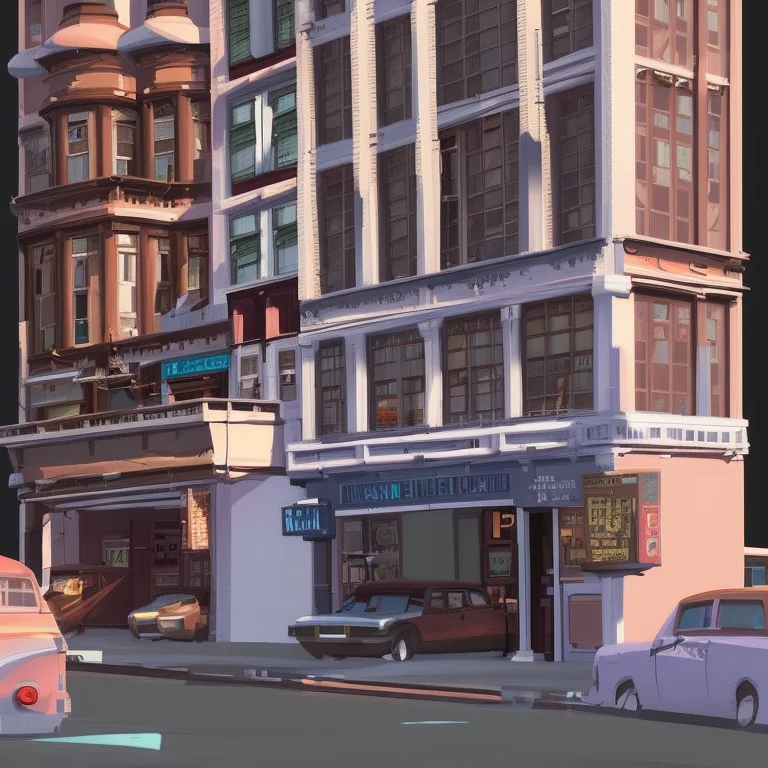 Gotham, Newyork Apartmentbuilding, Brick Building, Store Fro...