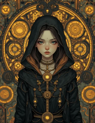 Interconnected Regions Amber, Diamond, Mosaic, Mandala Ancie... — FLUX AI Prompt: interconnected regions Amber, Diamond, Mosaic, mandala ancient elf, magnificent...
