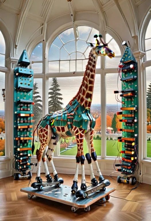 Transistors, All Made Of Transistors2.1, Giraffe3, Indoors M...