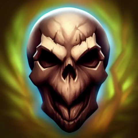 Awesome Rpg Icon Of A Screaming Skull Mask — Stable Diffusion AI Prompt: Awesome RPG icon of a screaming skull mask