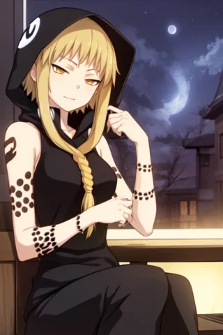 Medusa Gorgon, Sleeveless Hoodie, Yellow Hair, Noose Hair, S... — Stable Diffusion AI Prompt: Medusa Gorgon, sleeveless hoodie, yellow hair, noose hair, snake tattoos, sippin...