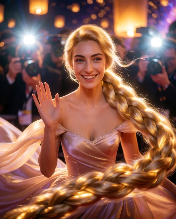 Ramella Commands The Red Carpet Like A Living Fairytalean 8k...