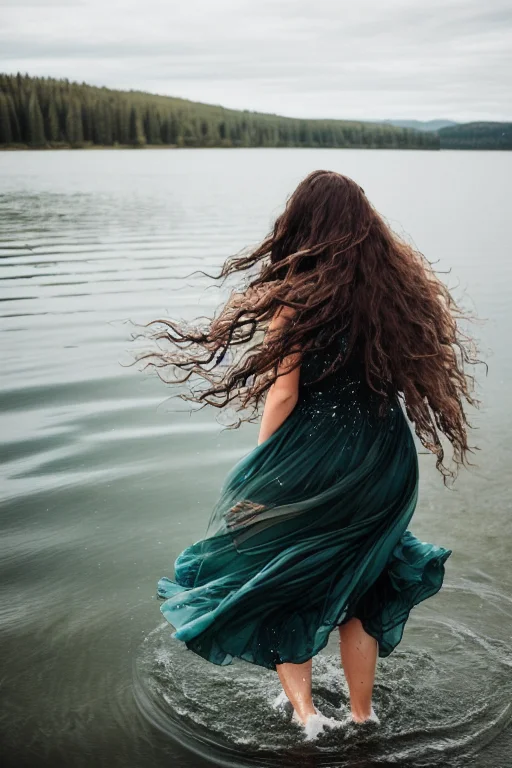 Photorealistic Painting, Full Body, Of A Beautiful Woman, St...