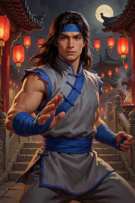 Hakuyo Male Classic Kung-fu Master A Disciplined Male Kung-...