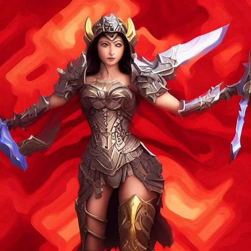 A-female-hero-from-the-legend-of-mir