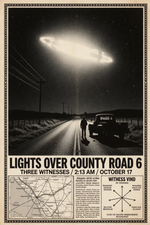 Broadside Poster, Grn32,strange 1970s Investigative Broadsid...