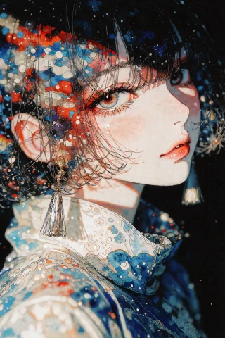 A Watercolor Anime Illustration Of Nijisis, Zidiusart A Wom... — Stable Diffusion AI Prompt: A watercolor anime illustration of @nijisis, zidiusArt — a woman rendered in cle...