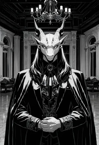 Solo, Best Quality,black And White, Da0klfe, Furry, Anthro,... — Stable Diffusion AI Prompt: solo, best quality,black and white, da0klfe, furry, anthro, 1girl,furry, anthro,...