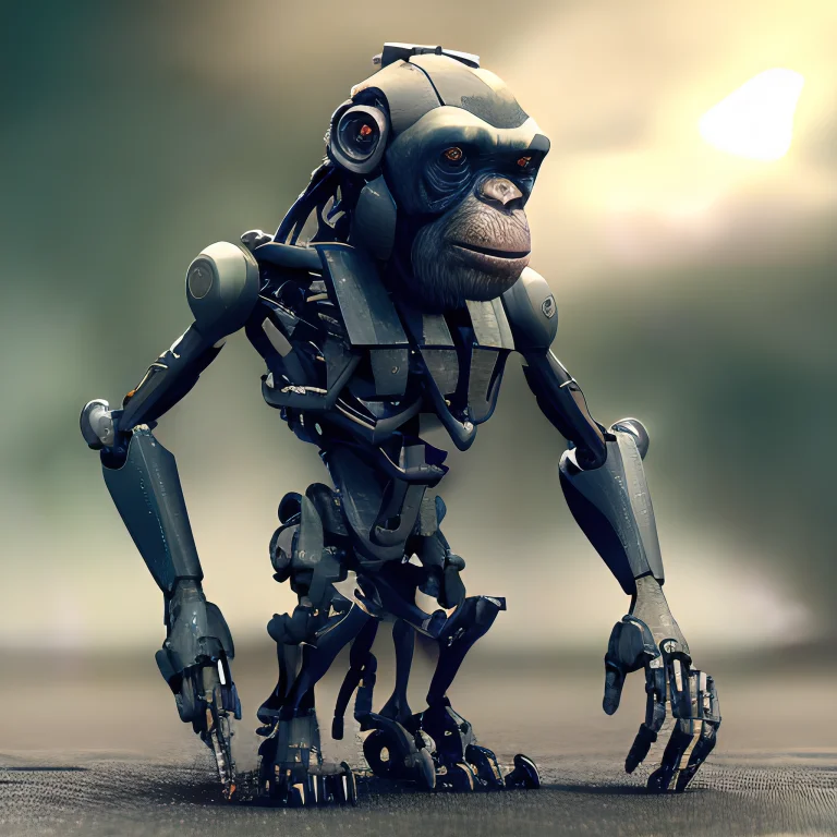 Chimp Robot, Future Style