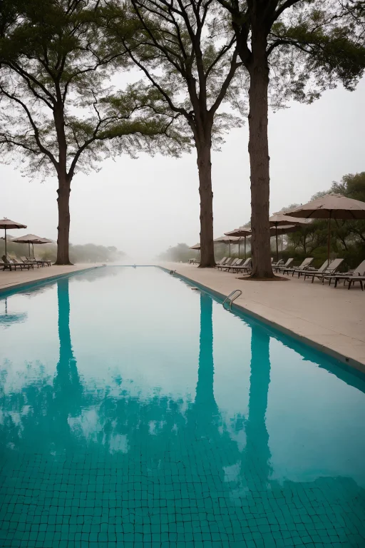 Cinematic Film Still Of Needy Sublime Pool, By Robert Koss,...