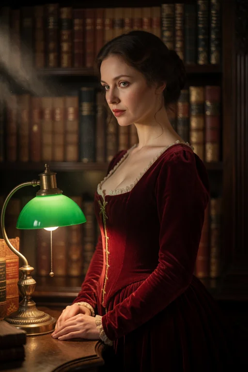 11. A Stunning, Complex Portrait Of A Woman In A Rich, Deep...