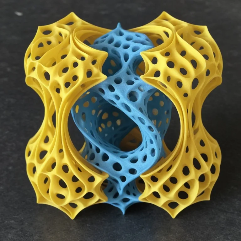 In A Gyroid Shape Morph, Cat