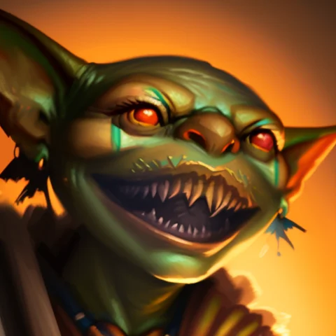 Close-up Portrait Of Mesopotamia Pathfindergoblin, Fairycore... — Stable Diffusion AI Prompt: Close-up Portrait of Mesopotamia Pathfinder_Goblin, Fairycore Volumetric lightin...