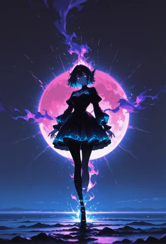 Masterpiece, Best Quality, Newest, 1girl, Solo, Full Body, C... — Stable Diffusion AI Prompt: masterpiece, best quality, newest, 1girl, solo, full body, cel_shading, anime_co...