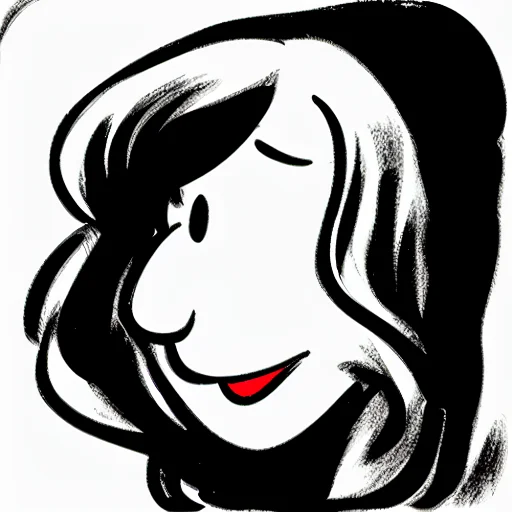 A Drawing Of Christina Hendricks, Art By Ninapaley