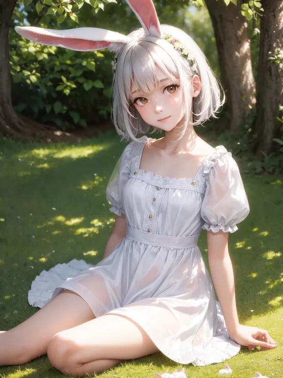 Masterpiece,best Quality, Realistic, 1girl, Solo, Animal Ear...