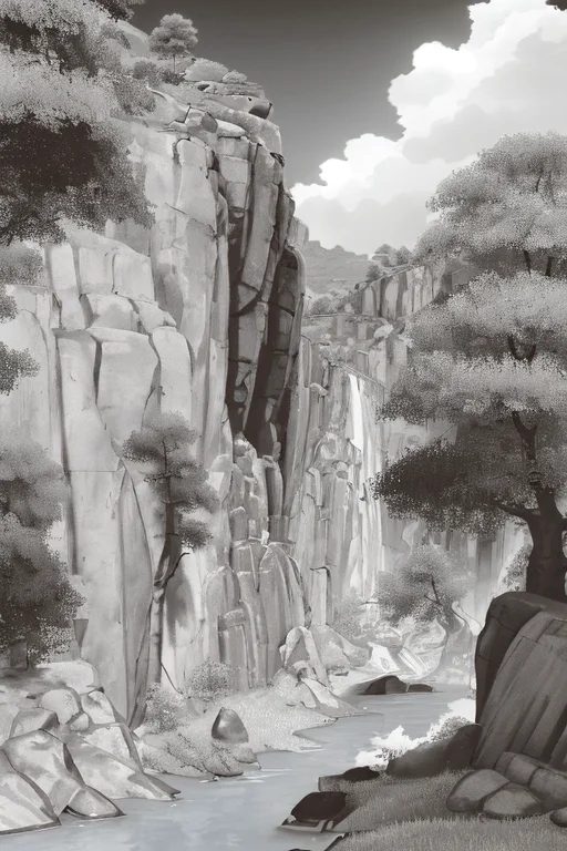 Monochrome, Black And White, Highly Detailed, Best Quality,...