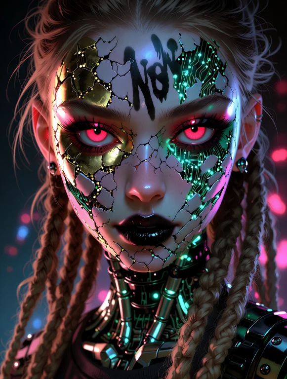 A Portrait In Character Design Sheet, Character Reference Sh...