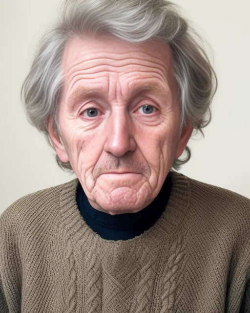 Portrait Of An Older Irish Man Bodygrammps, Sweater, Face, R...