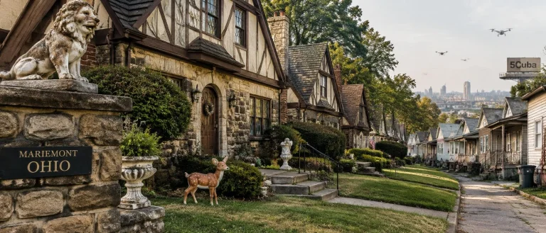 Mariemont Ohio John Nolen Tudor Neighbourhood Unit,focus On...
