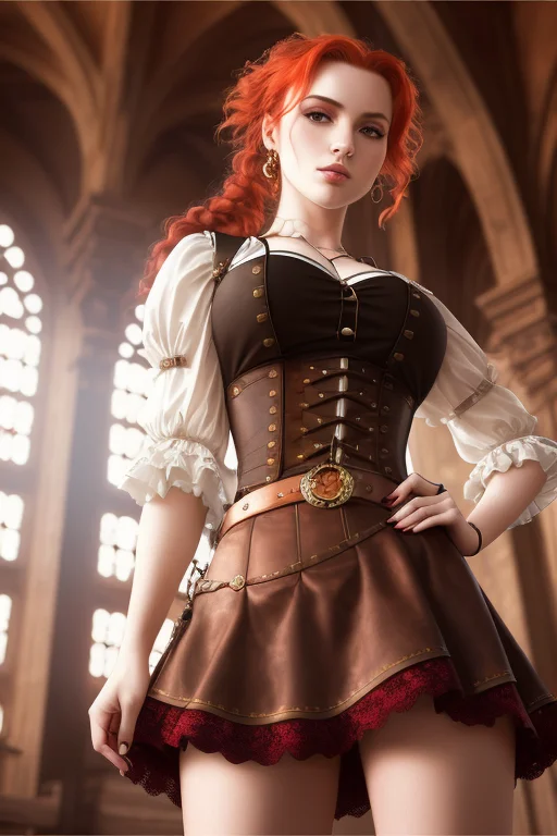 Girl, Girl, Frombelow1.3 Lying1.2, Handonhip1.2, Redhair,pon...