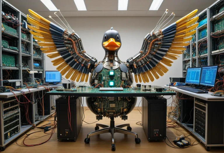 Transistors, A Gigantic Rubber Duck Ceo Constructed Entirely...