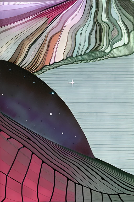 An Epic Space Scene, Space Ships, Planets, Stars, Jubbslinea...