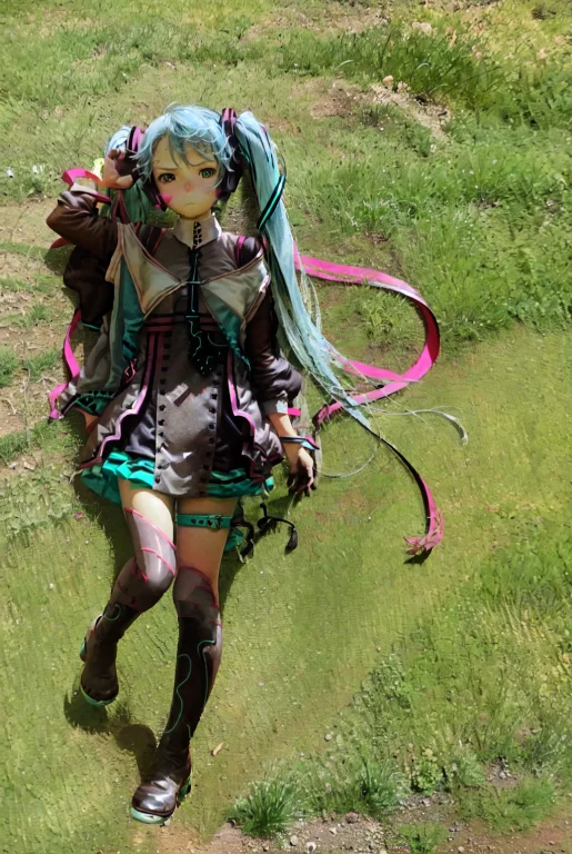 Solo, 1girl, Magical Mirai 2015, Hand In Hand Vocaloid, Full...