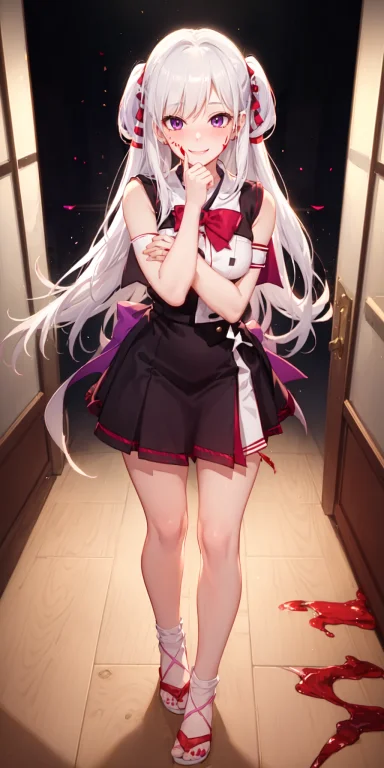 1girl, Yandere1.4, Yandere Trance1.4, Crazy, Blood On Face,...