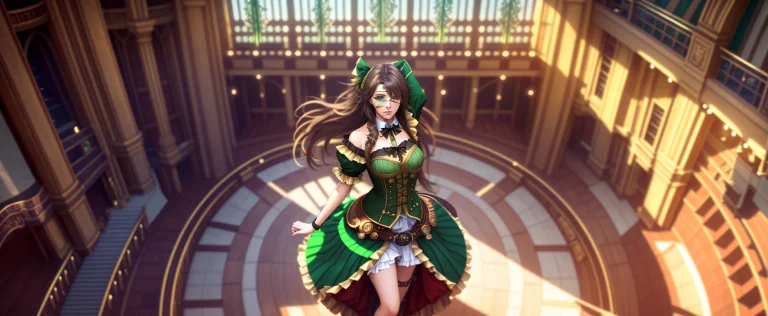 Tiktok Girl, Fromabove1.3 Standing1.23 Brown Hair, , Long Ha...