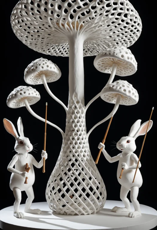 Loragyroidshapemorph-xl0.8,a Tiny Rabbit Conducting Three Gi...