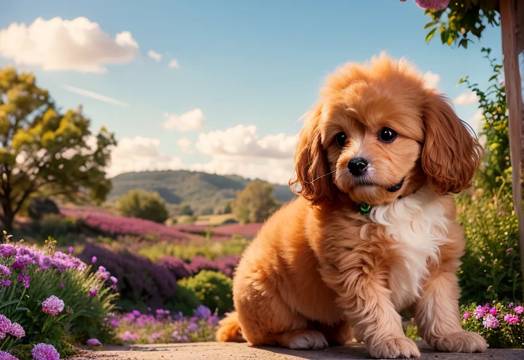 1teddy Dog, Poodle, Bichon Frise, Lovable, Champagne Dog, Fu...