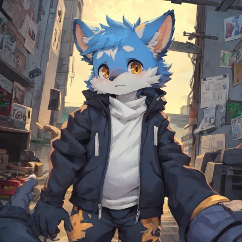 Masterpiece1.3,best Quality1.2,anthro,furry,kemono,detailedf... — Stable Diffusion AI Prompt: (masterpiece:1.3),(best quality:1.2),anthro,furry,kemono,detailed_fluffy_fur,1bo...