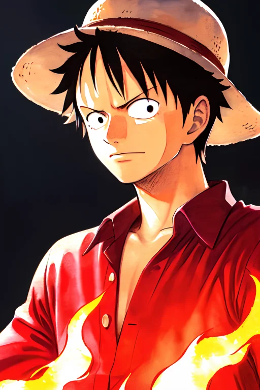 1boy, Oda Eiichirou, Monkey D Luffy, One Piece, Straw Hat, L...
