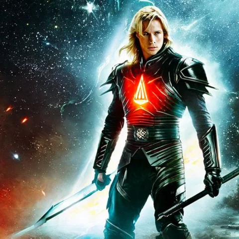 24 Year Old Erik Von Detten With Blonde Hair As A Royal Spac... — Stable Diffusion AI Prompt: 24 year old Erik Von Detten with (blonde hair) as a royal space warrior wearing...