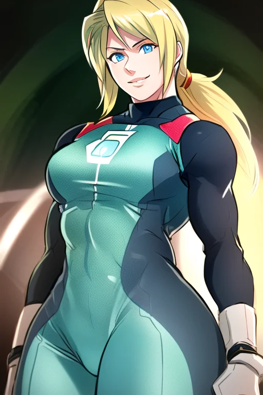 1girl, Samus Aran, Highly Detailed Eyes, Intricate Details,...