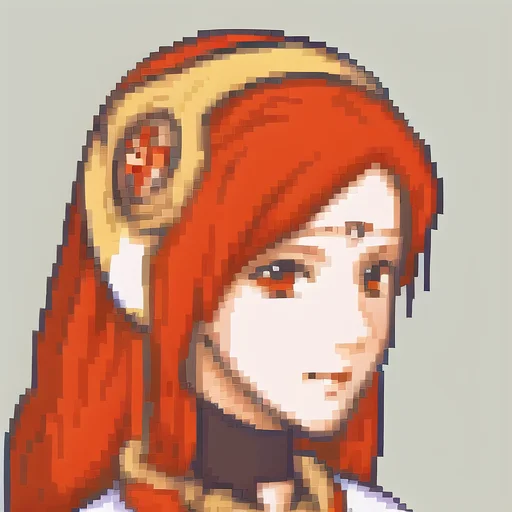 Gbafegirl, White Background,1girl, Red Hair, Loragbafegirl20...