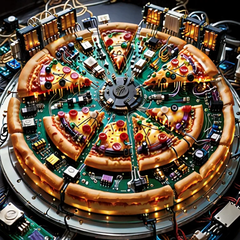 Transistors Pizza