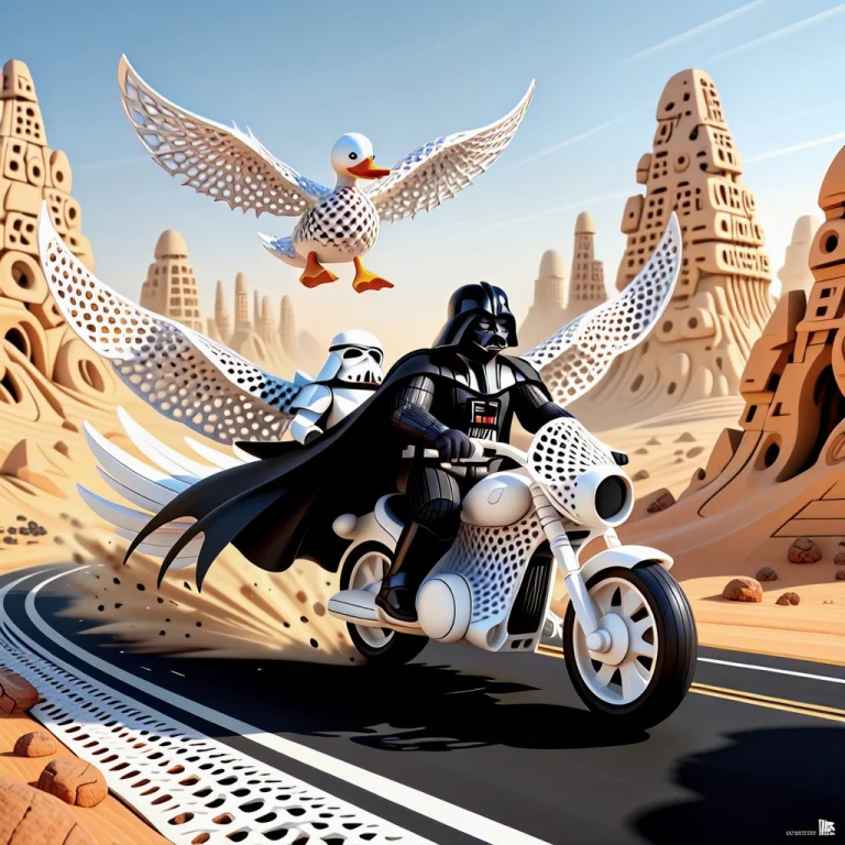 A Hilarious High-speed Cinematic Chase Featuring An Anthropo...